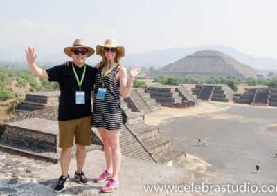 foto en teotihuacan